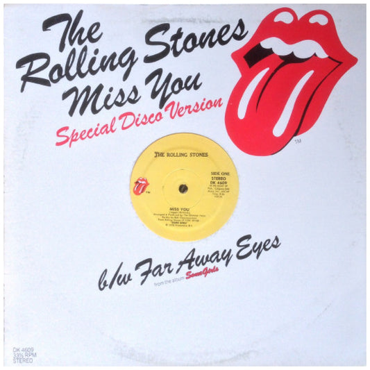 ROLLING STONES - MISS YOU | 12" MAXI SINGLE VINILO USADO