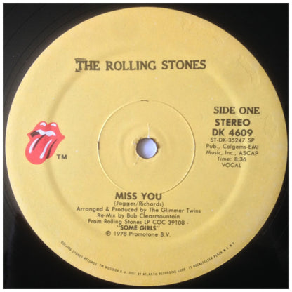 ROLLING STONES - MISS YOU | 12" MAXI SINGLE VINILO USADO