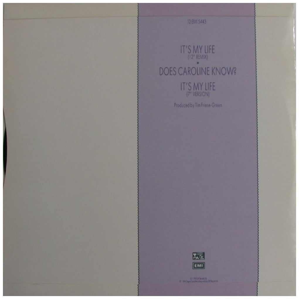 TALK TALK - IT'S MY LIFE | 12" MAXI SINGLE VINILO USADO
