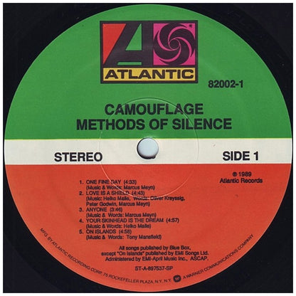 CAMOUFLAGE - METHODS OF SILENCE | VINILO USADO