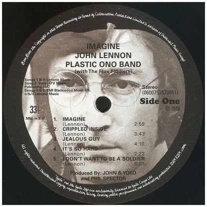 JOHN LENNON - IMAGINE | VINILO USADO