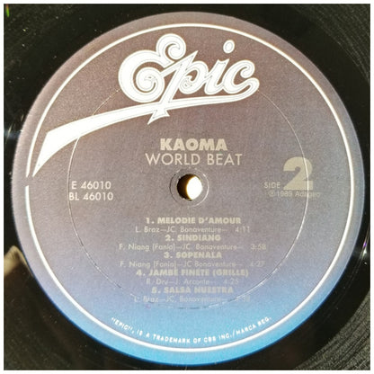 KAOMA - WORLDBEAT | VINILO USADO