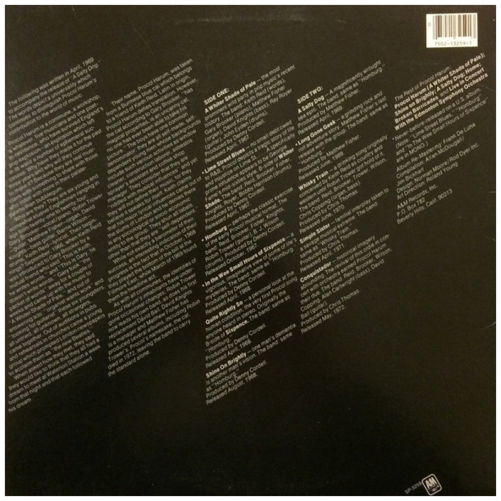 PROCOL HARUM - THE BEST OF | VINILO USADO