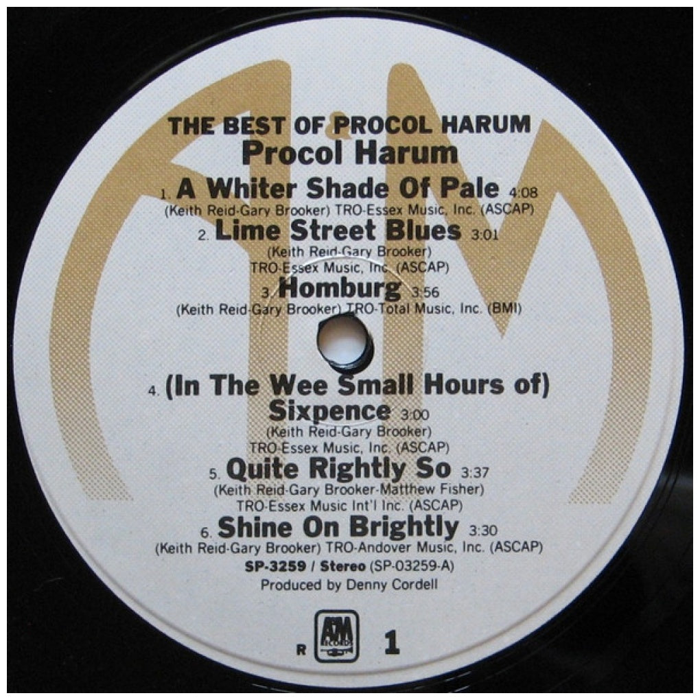 PROCOL HARUM - THE BEST OF | VINILO USADO