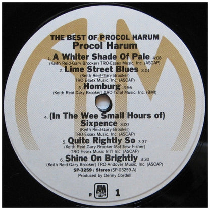 PROCOL HARUM - THE BEST OF | VINILO USADO