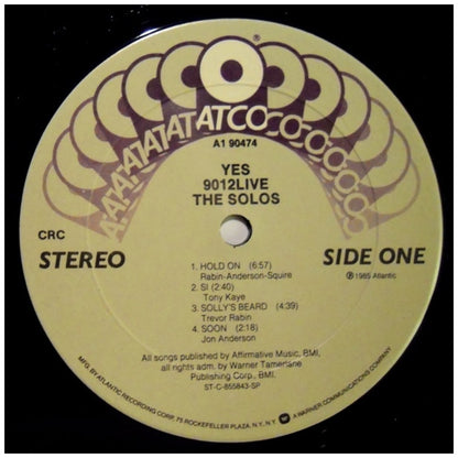 YES - 9112 LIVE: THE SOLOS | VINILO USADO