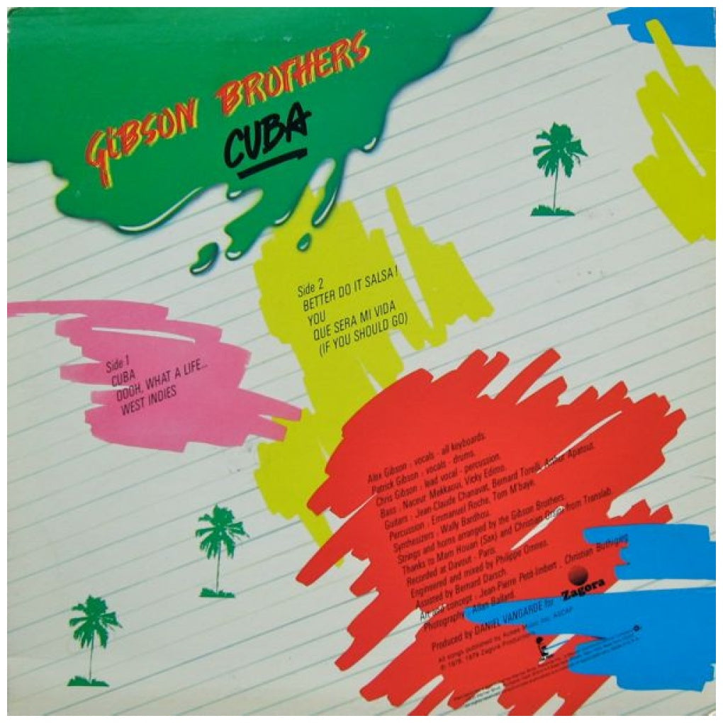 GIBSON BROTHERS - CUBA | VINILO USADO