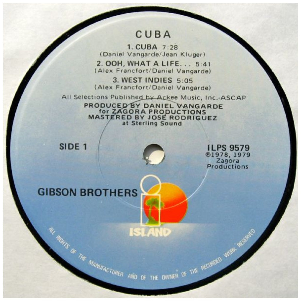 GIBSON BROTHERS - CUBA | VINILO USADO