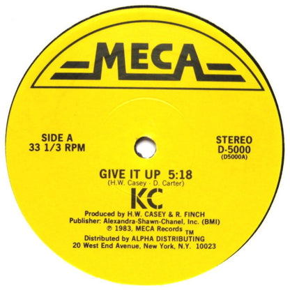 KC & THE SUNSHINE BAND - GIVE IT UP | 12" MAXI SINGLE USADO
