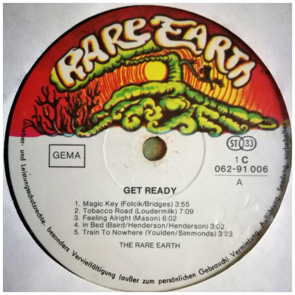 RARE EARTH - GET READY | VINILO USADO
