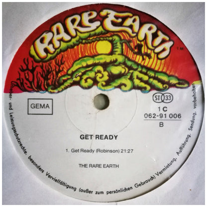 RARE EARTH - GET READY | VINILO USADO