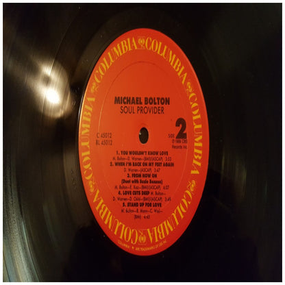 MICHAEL BOLTON - SOUL PROVIDER | VINILO USADO