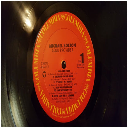 MICHAEL BOLTON - SOUL PROVIDER | VINILO USADO