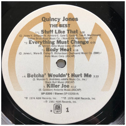 QUINCY JONES - THE BEST | VINILO USADO
