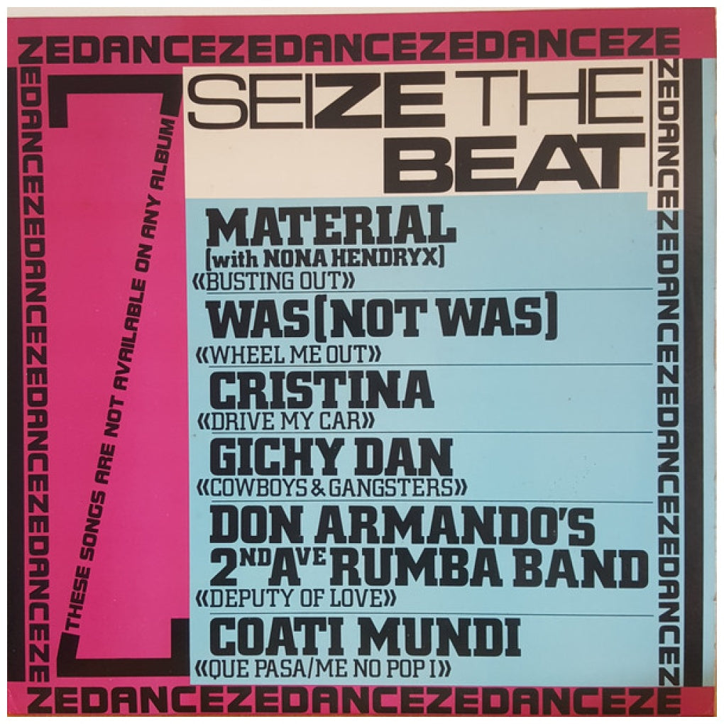 SEIZE THE BEAT - VARIOUS ARTIST  | VINILO USADO