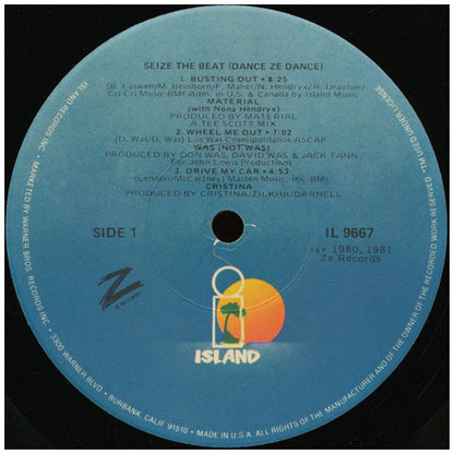 SEIZE THE BEAT - VARIOUS ARTIST  | VINILO USADO