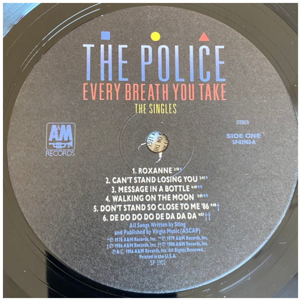 POLICE - EVERY BREATH YOU TAKE: THE SINGLES | VINILO USADO