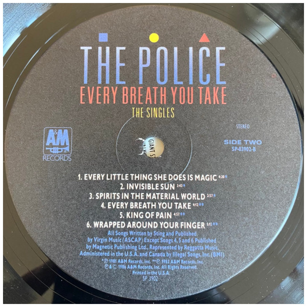 POLICE - EVERY BREATH YOU TAKE: THE SINGLES | VINILO USADO