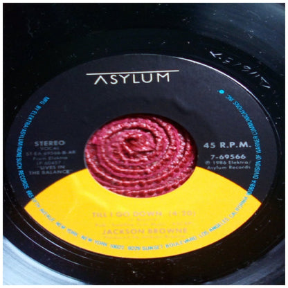 JACKSON BROWNE - FOR AMERICA | 7" SINGLE USADO