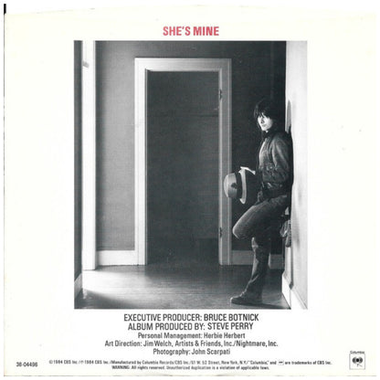 STEVE PERRY - SHE'S MINE | 7" SINGLE USADO