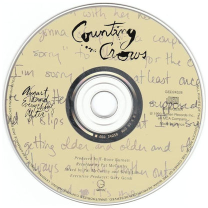 COUNTING CROWS - AUGUST AND EVERYTHING AFTER | CD USADO