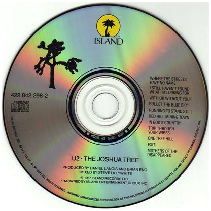 U2  - THE JOSHUA TREE | CD USADO