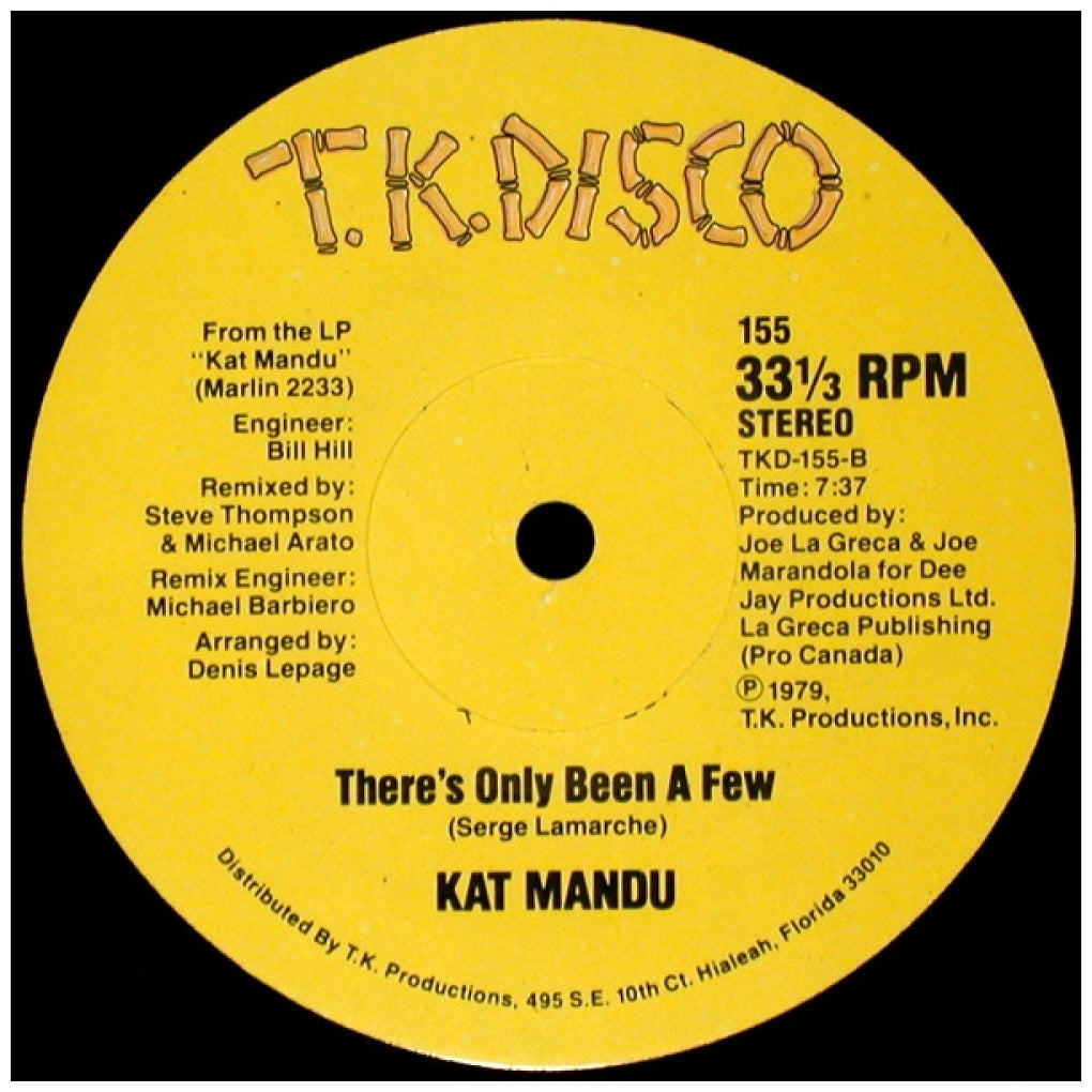 KAT MANDU - THE BREAK | 12" MAXI SINGLE VINILO USADO