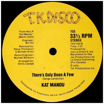 KAT MANDU - THE BREAK | 12" MAXI SINGLE VINILO USADO