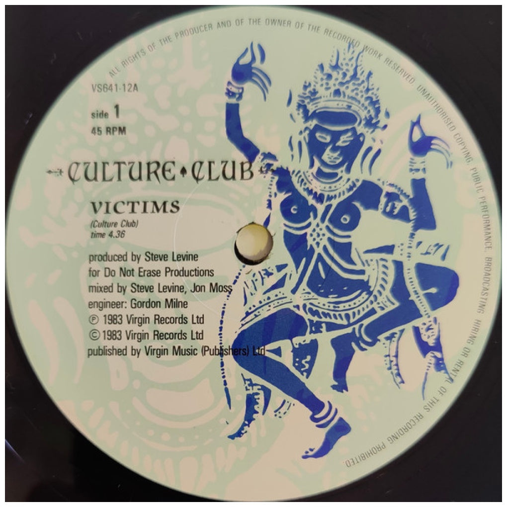 CULTURE CLUB - VICTIMS | 12" MAXI SINGLE VINILO USADO