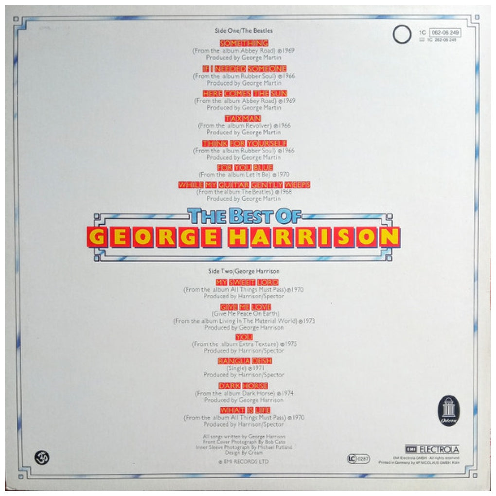 GEORGE HARRISON - BEST OF | VINILO USADO