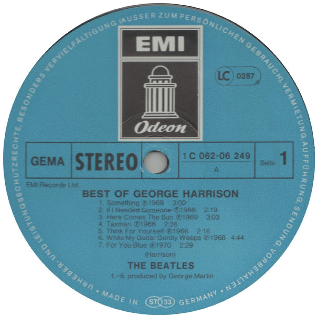 GEORGE HARRISON - BEST OF | VINILO USADO