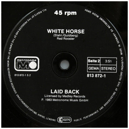 LAID BACK - SUNSHINE REGGAE | 12" MAXI SINGLE VINILO USADO