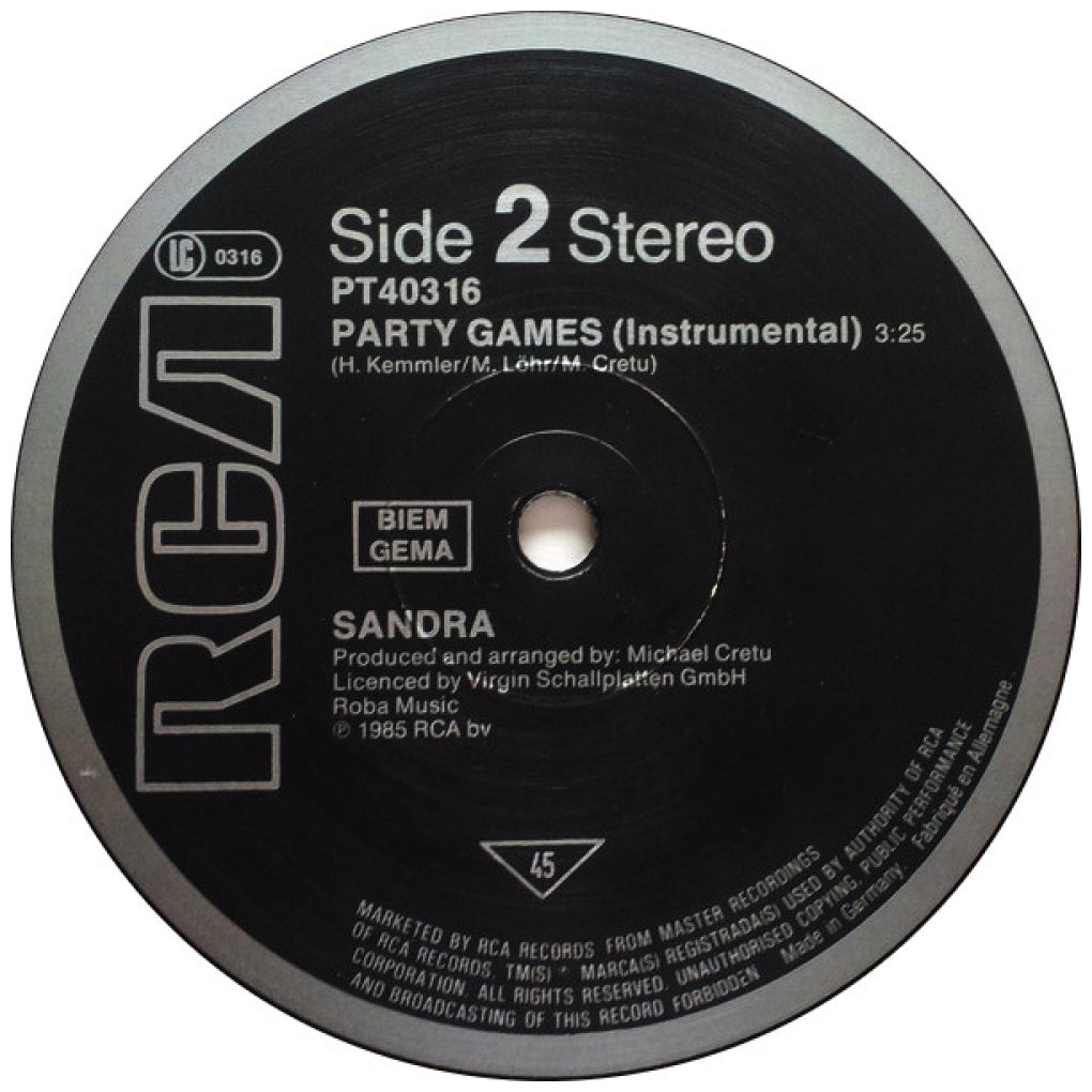 SANDRA - (I'LL NEVER BE) MARIA MAGDALENA | 12" MAXI SINGLE VINILO USADO