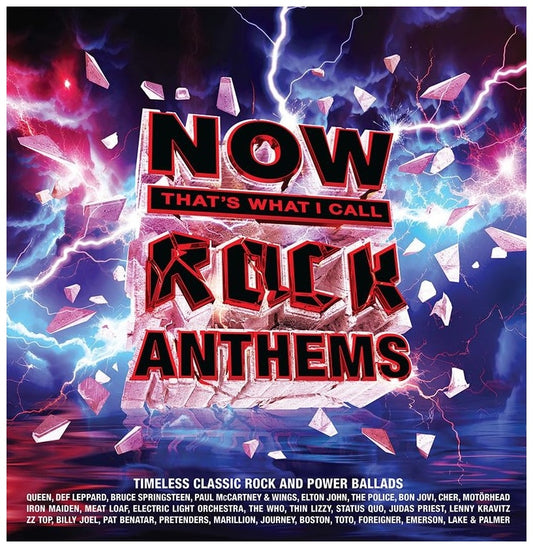 NOW ROCK ANTHEMS - VARIOUS ARTIST (3LP)(PURPLE VINYL) (UK) | VINILO