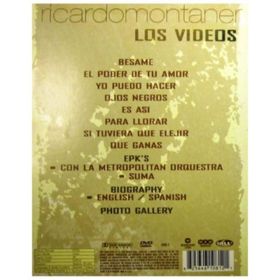 RICARDO MONTANER - LOS VIDEOS | DVD