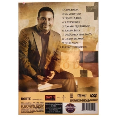 GILBERTO SANTA ROSA - EL CABALLERO DE LA SALSA | DVD