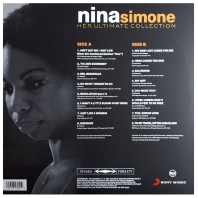 NINA SIMONE - HER ULTIMATED COLLECTION | VINILO