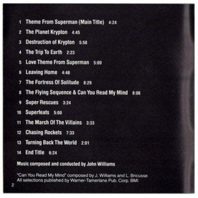 SUPERMAN - OST | CD