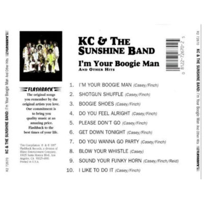 KC SUNSHINE BAND - IM YOUR BOOGIE MAN OTHER HITS | CD