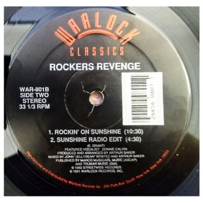 ROCKERS REVENG - WALKING ON SUNSHINE | 12" MAXI SINGLE VINILO