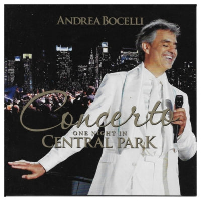 ANDREA BOCELLI - CONCERTO ONE NIGHT IN CENTRAL PARK | CD