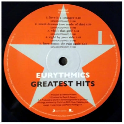 EURYTHMICS - GREATEST HITS (2LP) | VINILO