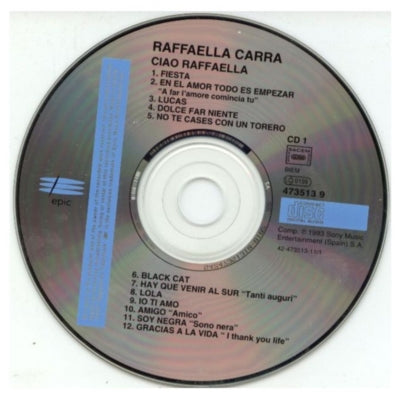 RAFFAELLA CARRA - CIAO RAFFAELLA (2CD) | CD