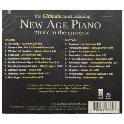 NEW AGE PIANO - THE MOST RELAXING (2CD) | CD