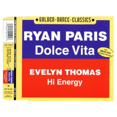 RYAN PARISEVELYN THOMAS - DOLCE VITAHI ENERGY | CD SINGLE