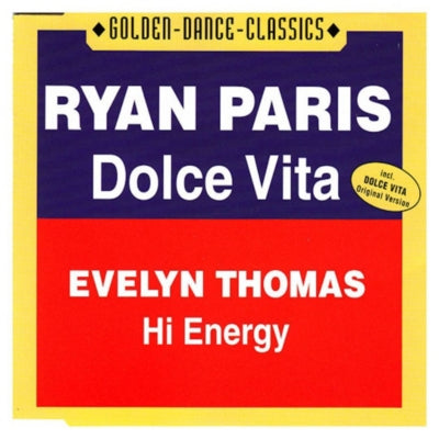 RYAN PARISEVELYN THOMAS - DOLCE VITAHI ENERGY | CD SINGLE