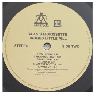 ALANIS MORISSETTE - JAGGED LITTLE PILL | VINILO