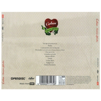 CABAS - AMORES DIFICILES | CD