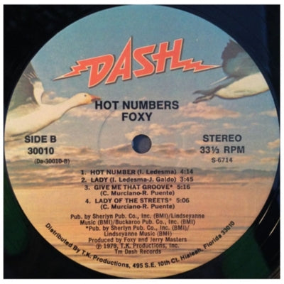 FOXY - JOT NUMBERS | VINILO