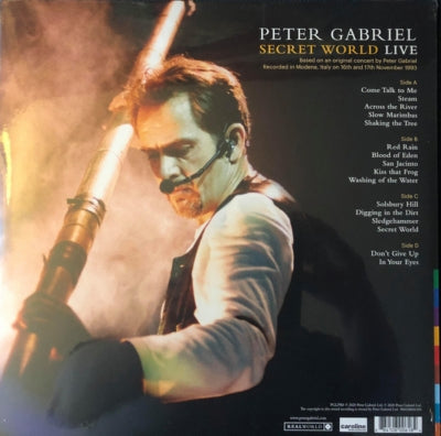 PETER GABRIEL - SECRET WORLD TOUR LIVE (2LP) | VINILO